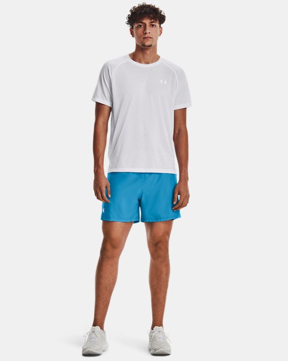 Men's UA CoolSwitch 2-in-1 Shorts in Blue image number 2